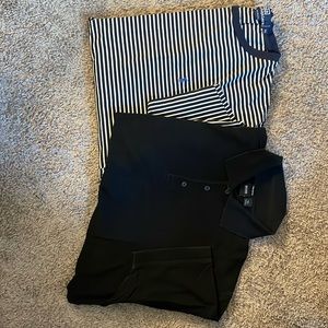 Hugo Boss polo & Ralph Lauren crewneck